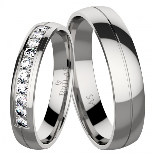 Rachel Steel - snubní prsteny z  chirurgické oceli