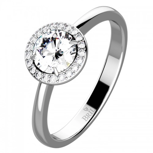 Eliška White Briliant - zlatý zásnubák s brilianty