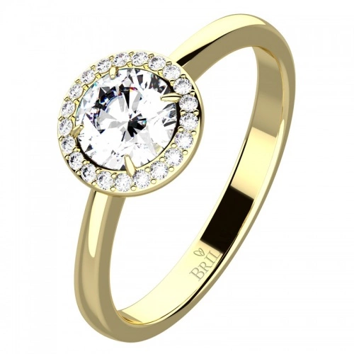 Eliška Gold Briliant - zlatý zásnubák s brilianty