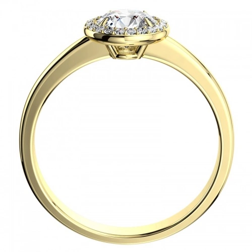 Eliška Gold Briliant - zlatý zásnubák s brilianty