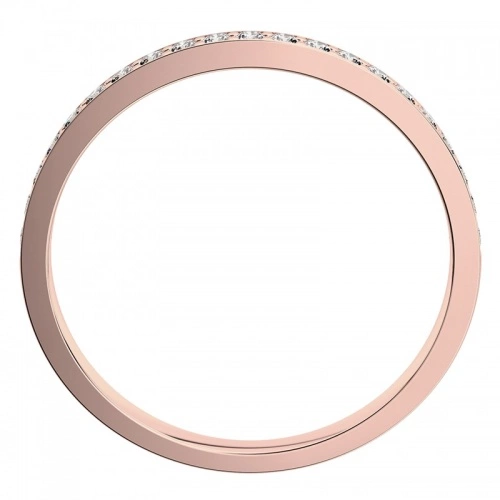 Manon Red - dámský prsten z růžového zlata
