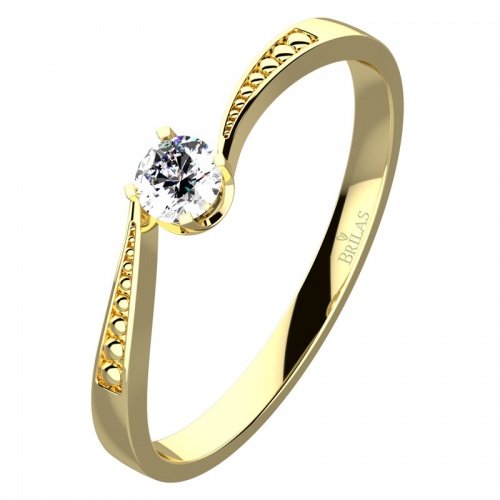 Aneta G Briliant   - zásnubní prsten s briliantem 