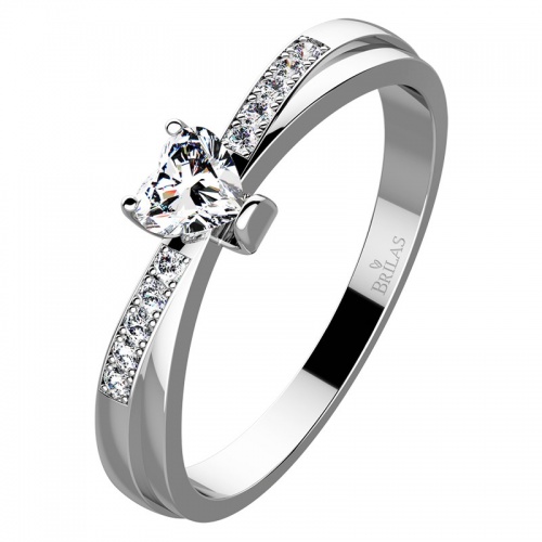 Viktorie White  - elegantní zásnubní prsten 
