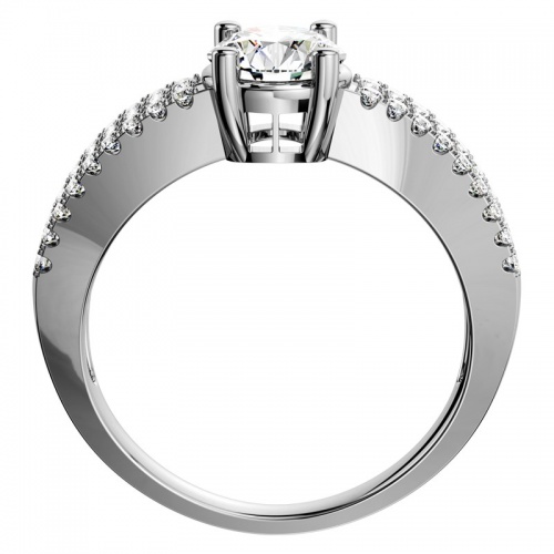 Ruby Silver - zásnubní prsten ze stříbra