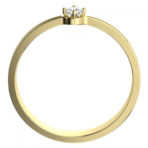 Joni Gold - zásnubní prsten ze žlutého zlata