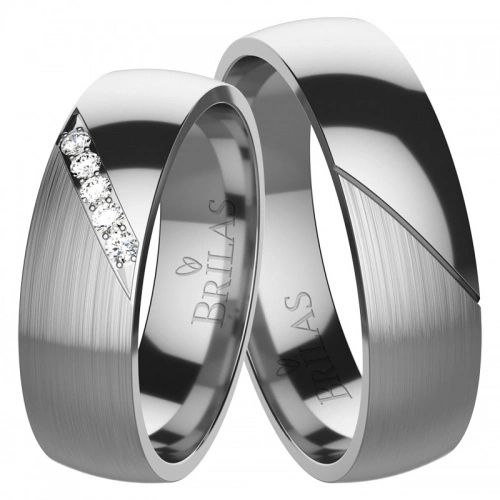 Rebeca Titan - snubní prsteny z titanu