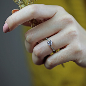 Lavern Silver - zásnubní prsten ze stříbra