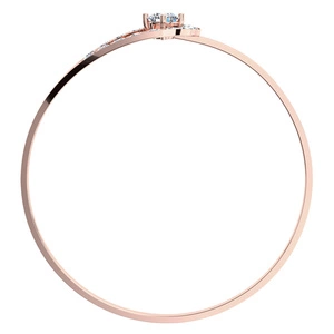 Fajo Red - elegantní prsten z růžového zlata