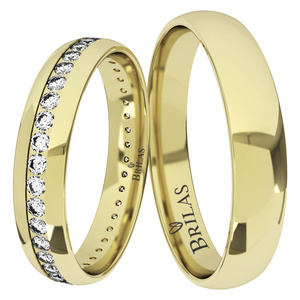 Rinda Gold - snubní prsteny ze žlutého zlata
