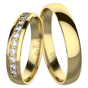 Fauna Gold - snubní prsteny ze žlutého zlata