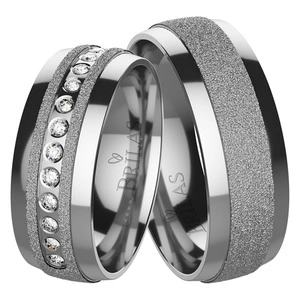 Erasmus Titan - snubní prsteny z titanu
