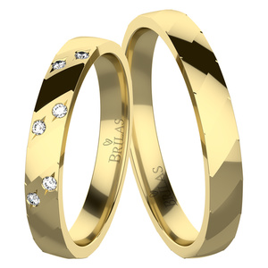Angel Gold - snubní prsteny ze žlutého zlata