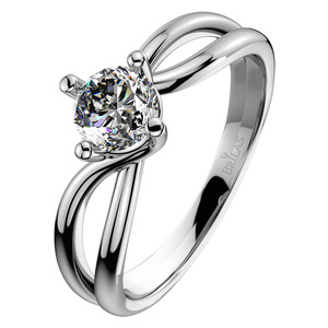 Cecílie Silver-zásnubní prsten ze stříbra