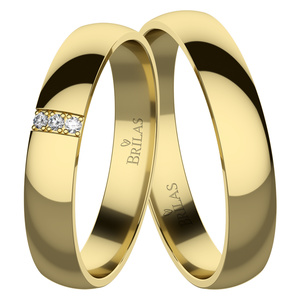 Antila Gold - snubní prsteny ze žlutého zlata