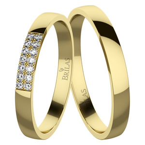 Lacerta Gold - snubní prsteny ze žlutého zlata