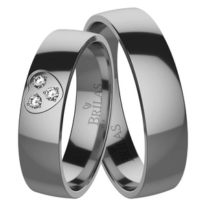 Grus Titan - snubní prsteny z titanu