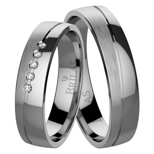 Mensa Steel - snubní prsteny z chirurgické oceli