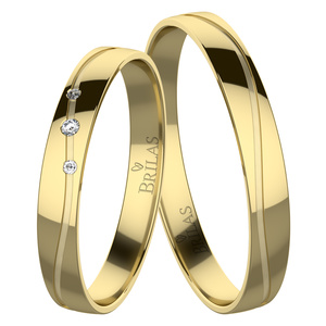 Dinko Gold - snubní prsteny ze žlutého zlata