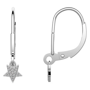 Garen - stříbrné náušnice