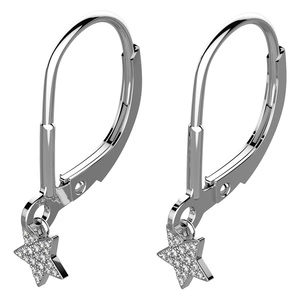 Garen - stříbrné náušnice