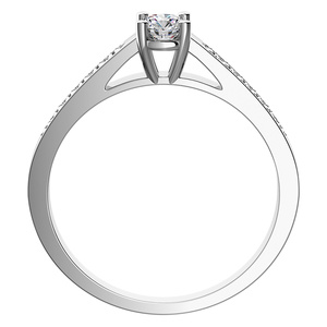 Rubyn White  - elegantní zásnubní prsten 