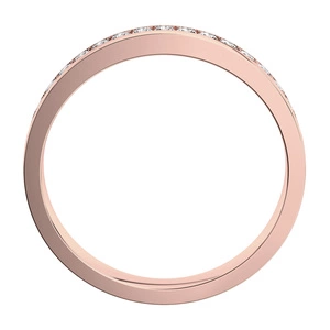 Sofie R Briliant - prsten z růžového zlata