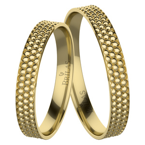 Dobřenka Gold - snubní prsteny ze žlutého zlata
