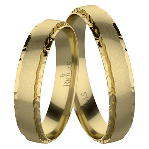 Hanka Gold - snubní prsteny ze žlutého zlata