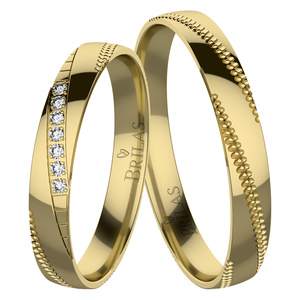 Jaroslava Gold - snubní prsteny ze žlutého zlata
