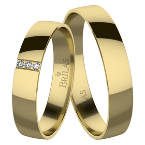 Vendula Gold - snubní prsteny ze žlutého zlata