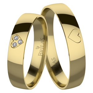 Alva Gold - snubní prsteny ze žlutého zlata