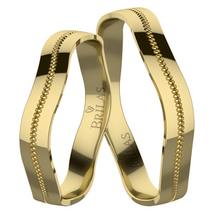 Katka Gold - snubní prsteny ze žlutého zlata