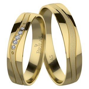 Jarmila Gold-snubní prsteny ze žlutého zlata