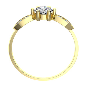 Eskill Gold - zásnubní prsten ze žlutého zlata