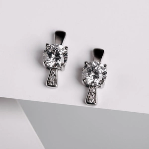 Lucretia - stříbrné náušnice se zirkony
