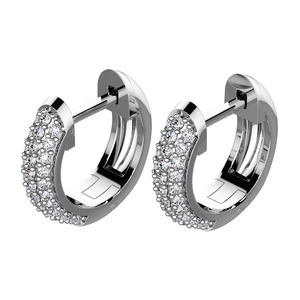 Miriam - stříbrné náušnice se zirkony