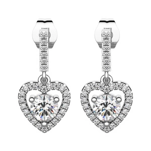 Belatrix - stříbrné náušnice se zirkony