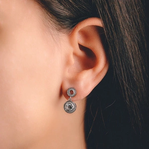 Karla - stříbrné náušnice se zirkony