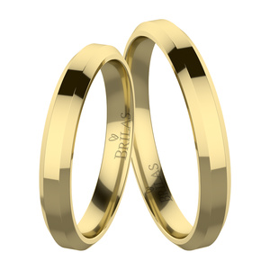 Mitre Gold - snubní prsteny ze žlutého zlata