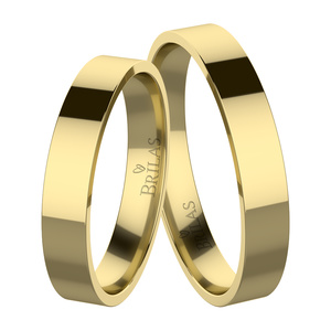 Parisa Gold - snubní prsteny ze žlutého zlata