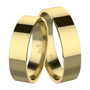 Rajka Gold - snubní prsteny ze žlutého zlata