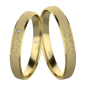 Dahana Gold - snubní prsteny ze žlutého zlata