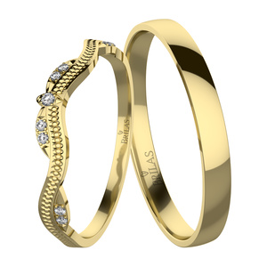 Madana Gold - snubní prsteny ze žlutého zlata