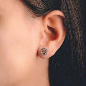 Mondamo - stříbrné náušnice