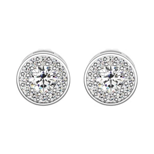 Merida - stříbrné náušnice se zirkony