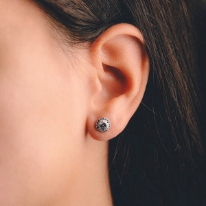 Rayana - stříbrné náušnice se zirkony