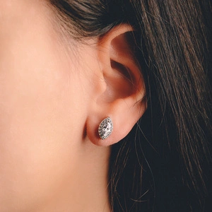Liada - stříbrné náušnice se zirkony