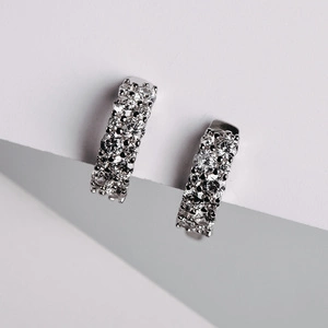 Aulina - stříbrné náušnice se zirkony