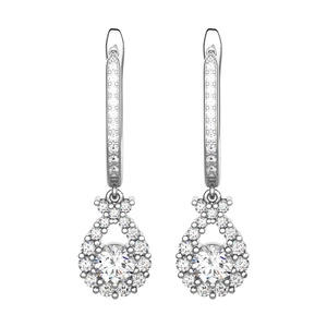 Haria - stříbrné náušnice se zirkony