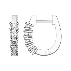 Florinda - stříbrné náušnice se zirkony